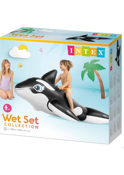İntex Balina Binici 193x119 cm - 58561 (Lisinya) fiyatları