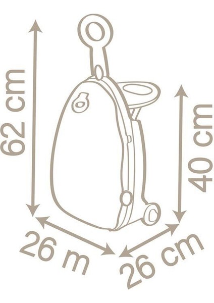 7600220374 Baby Nurse Çocuk Odası Valizi 3 IN 1 -Smoby fırsatları