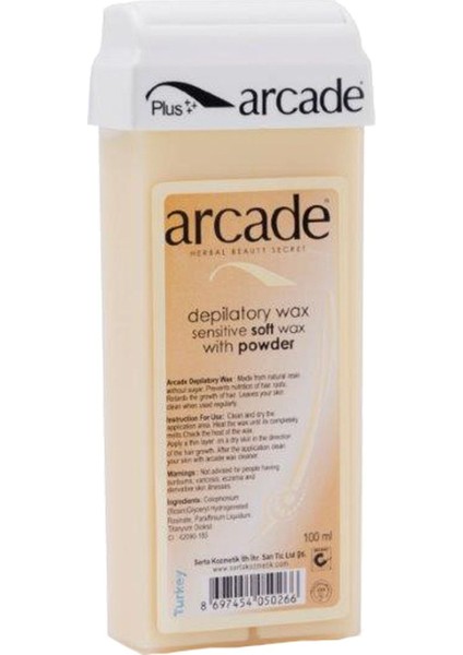 Yumuşak ve Pürüzsüz Cilt Için 100 ml Ağda Talku