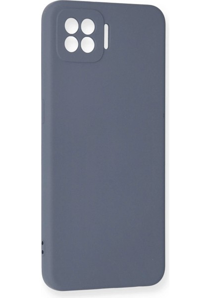 Oppo A73 Kılıf Nano Içi Kadife Silikon - Gri fiyatları