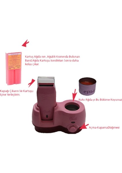 Ekonomik Mini Sir Ağda Seti, Pratik ve Kullanışlı Cilt Bakım Ürünü fiyatları