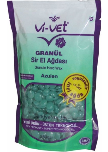 250 gr Granül Ağda, Doğal ve Hassas Ciltler Için Uygun Hard Wax