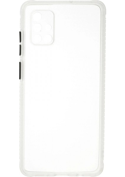 Samsung Galaxy A71 Kılıf Miami Şeffaf Silikon - Şeffaf