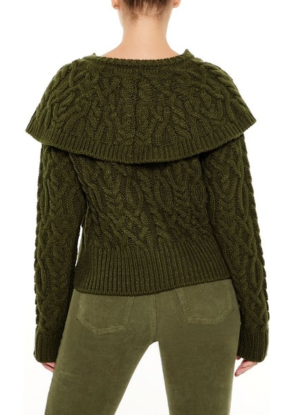 Saç Örgü Hırka modelleri