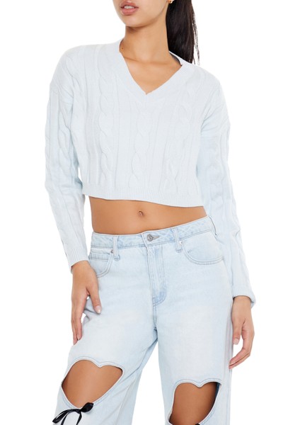 Saç Örgü Detaylı Kazak modelleri