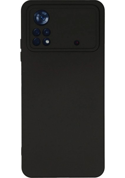 Xiaomi Poco X4 Pro 5G Kılıf Nano içi Kadife Silikon - Siyah
