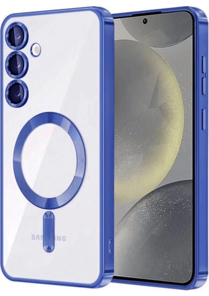 Samsung Galaxy A56 Kross Magneticsafe Kapak - Lacivert