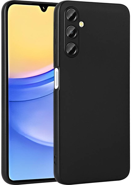 Galaxy A15 Kılıf Frms Premier Silikon Kapak-Siyah