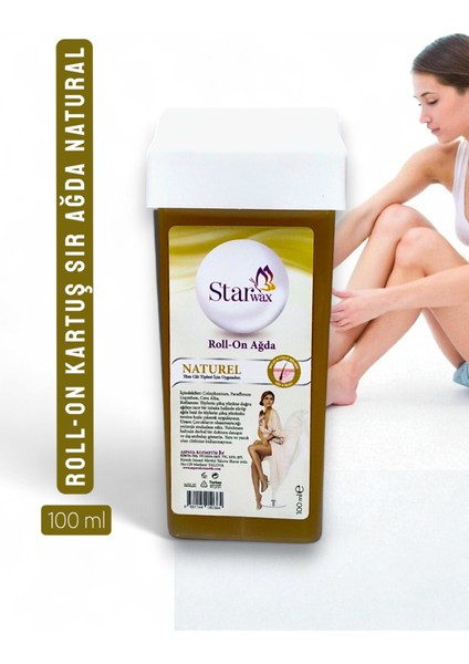 Doğal Roll On Sir Ağda, Tüm Ciltler Için 10'lu Paket (10X100 Ml) fiyatları