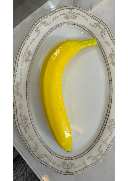 Yapay Muz Meyvesi - Kaliteli 1. Sınıf Görünüm - 1 Adet