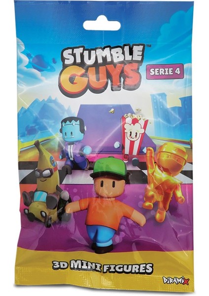 Stumble Guys Mini Figür S4 Sürpriz Paket fırsatları