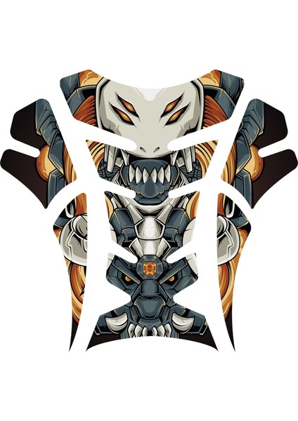 Motosiklet Depo Tank Pad ve Çamurluk Sticker Seti | 3D Kabartmalı Uv Dtf Kaliteli Koruyucu Sticker | Tüm Motor Modellerine Uyumlu