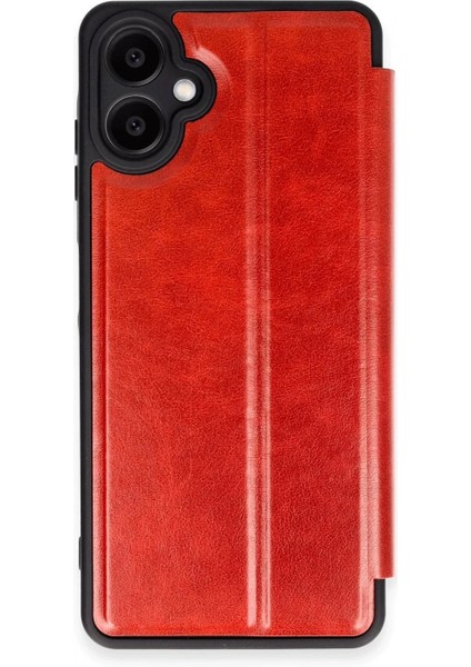 Samsung Galaxy A07 Flip Cover - Kırmızı