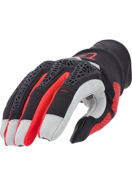 Ce Enduro Pro Eldiven Siyah Kırmızı