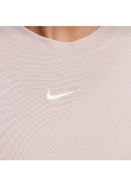 Sportswear Essential Slim Cropped Pembe Kadın T-Shirt indirimleri