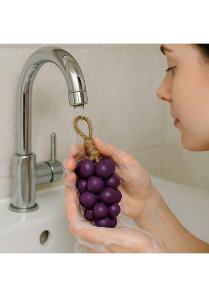 Pavili El Yapımı Üzüm Sabun – 250 G (15 Top) – Renk Seçimi Size Ait – Doğal & Dekoratif Asılabilir Sabun fiyatları