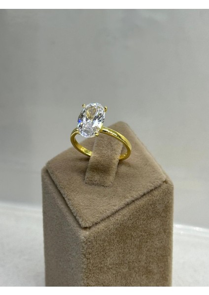 Gümüş Yüzük, Oval Taş Detaylı, Şık ve Zarif Tasarım, Zarif Aksesuar. fiyatları