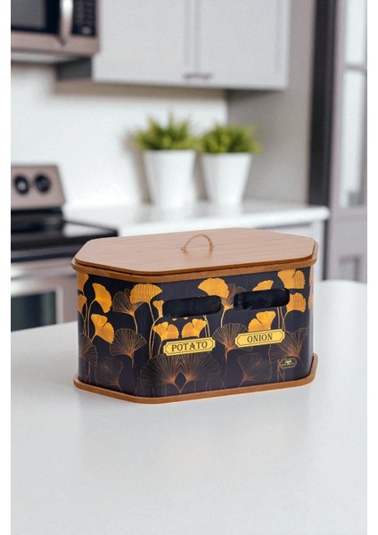 Altıgen Çiçek Desenli Doğal Ahşap Bölmeli Saklama Kutusu fiyatları