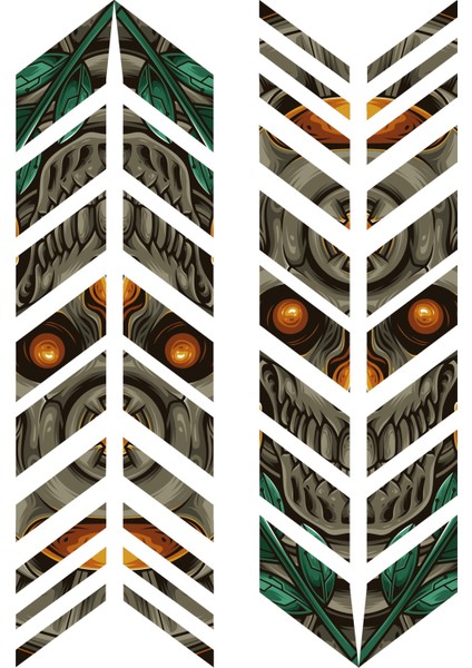 Motosiklet Depo Tank Pad ve Çamurluk Sticker Seti | 3D Kabartmalı Uv Dtf Kaliteli Koruyucu Sticker | Tüm Motor Modellerine Uyumlu fiyatları