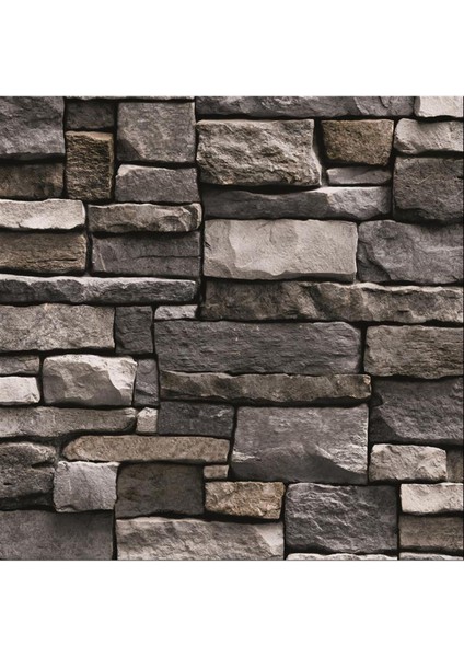 Hafif Simli Taş Desenli Açık Gri-Krem Duvar Kağıdı, 5,3 M2 fiyatları