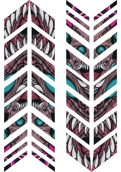 Motosiklet Depo Tank Pad ve Çamurluk Sticker Seti | 3D Kabartmalı Uv Dtf Kaliteli Koruyucu Sticker | Tüm Motor Modellerine Uyumlu fiyatları