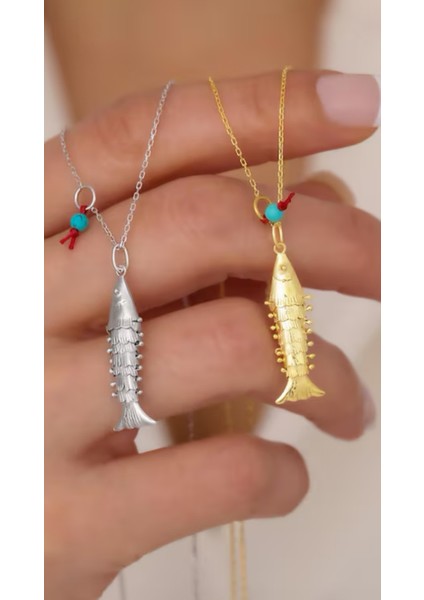 Ithal Oynar Balık Nazar Taşlı 925 Ayar Gümüş Takı fiyatları