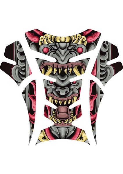 Motosiklet Depo Tank Pad ve Çamurluk Sticker Seti | 3D Kabartmalı Uv Dtf Kaliteli Koruyucu Sticker | Tüm Motor Modellerine Uyumlu