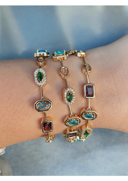 7 Elementli Renkli Chakra Bileklik, Enerji ve Denge Takısı