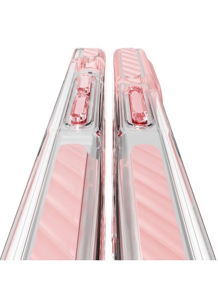 Apple iPhone 15 Pro Max Kılıf Magsafe Şarj Özellikli Airbagli Takılabilir Askı Aparatlı Frms Nana Kapak-Turuncu fiyatları