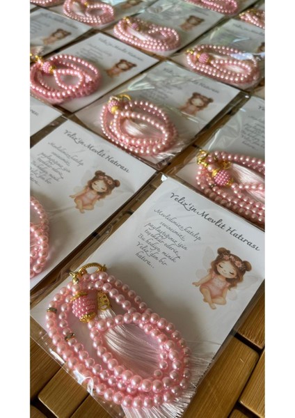 Isme Özel Hoşgeldin Mevlüt Bebek Hediyelik - 20 Adet - Tespih Hediyelik indirimleri