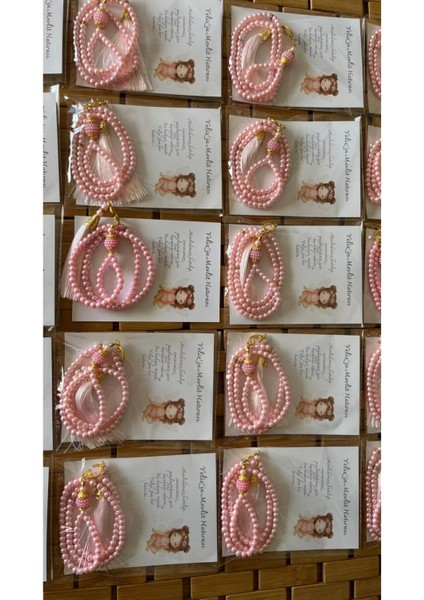 Isme Özel Hoşgeldin Mevlüt Bebek Hediyelik - 20 Adet - Tespih Hediyelik