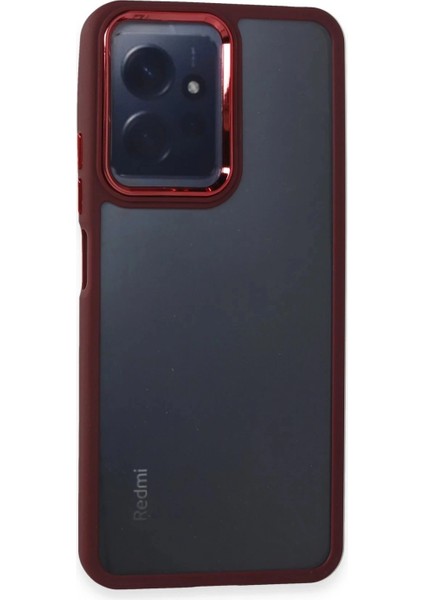 Xiaomi Redmi Note 12 4g Kılıf Dora Kapak - Kırmızı