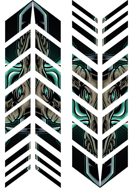 Motosiklet Depo Tank Pad ve Çamurluk Sticker Seti | 3D Kabartmalı Uv Dtf Kaliteli Koruyucu Sticker | Tüm Motor Modellerine Uyumlu fiyatları