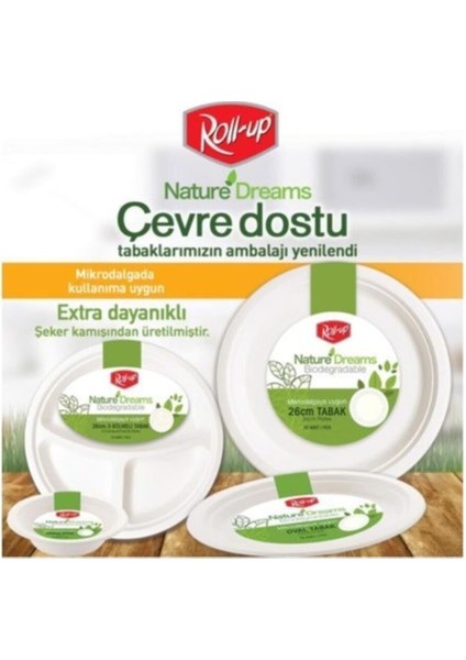 Doğal ve Şık 22CM Ekolojik Kağıt Tabak, 50 Adet, Temiz ve Kullanışlı. fiyatları