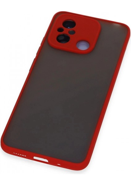 Xiaomi Redmi 12C Kılıf Montreal Silikon Kapak - Kırmızı fırsatları