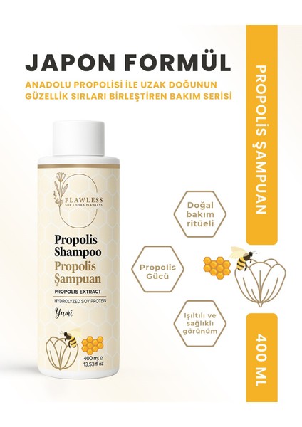 Japon Formüllü Propolis Içerikli Şampuan & Saç Maskesi 2'li Saç Bakım Seti fırsatları