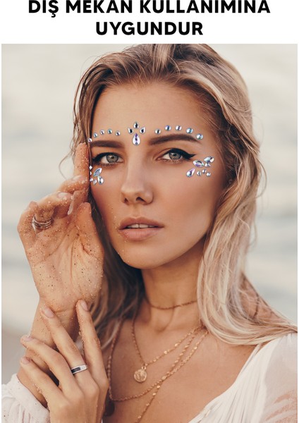 4 Adet Büyük Kendinden Yapışkanlı Parlak Taşlar, Gri Renk fiyatları