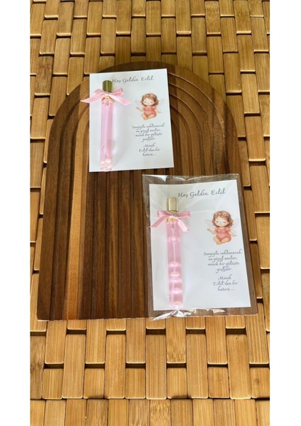 Isme Özel Hoşgeldin Tasarımlı Kolonya Bebek Hediyelik - 20 Adet - Kolonya Şişe