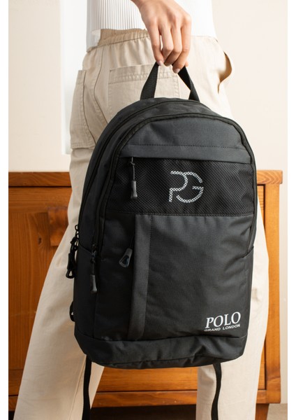 Orijinal Unisex Çok Gözlü Laptop Bölmeli Su Geçirmez Spor Kurs Okul Seyahat Günlük Sırt Çantası