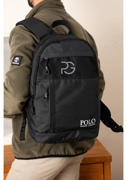 Orijinal Unisex Çok Gözlü Laptop Bölmeli Su Geçirmez Spor Kurs Okul Seyahat Günlük Sırt Çantası modelleri