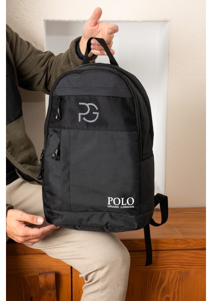 Orijinal Unisex Çok Gözlü Laptop Bölmeli Su Geçirmez Spor Kurs Okul Seyahat Günlük Sırt Çantası indirimleri