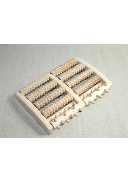 Ahşap Ayak Masaj Aleti ALK4390, Rahatlatıcı ve Doğal Masaj Deneyimi Sunar