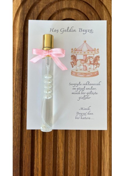 Isme Özel Hoşgeldin Atlı Karınca Tasarımlı Kolonya Bebek Hediyelik - 20 Adet - Kolonya Şişe fırsatları