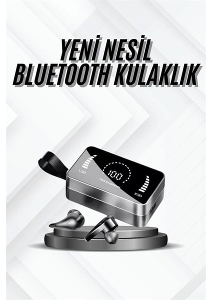 Ds-Derin Tws Bluetooth Kulaklık Kablosuz Uzun Pil Ömrü Dijital Göstergeli Powerbank fiyatları