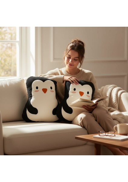 Sevimli Penguen Polar Oyuncak 35*35CM modelleri