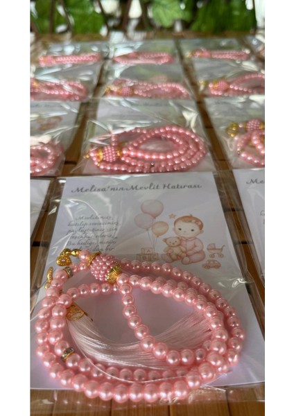 Isme Özel Hoşgeldin Mevlüt Bebek Hediyelik - 20 Adet - Tespih Hediyelik indirimleri