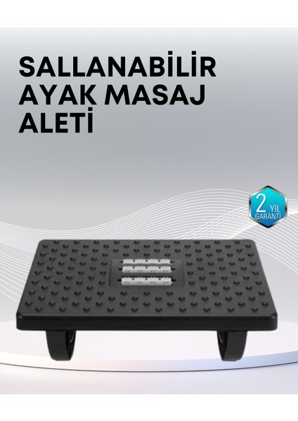 Ayak Destek ve Masaj Aleti – Ergonomik, Isıtmalı, Ayarlanabilir Yükseklik