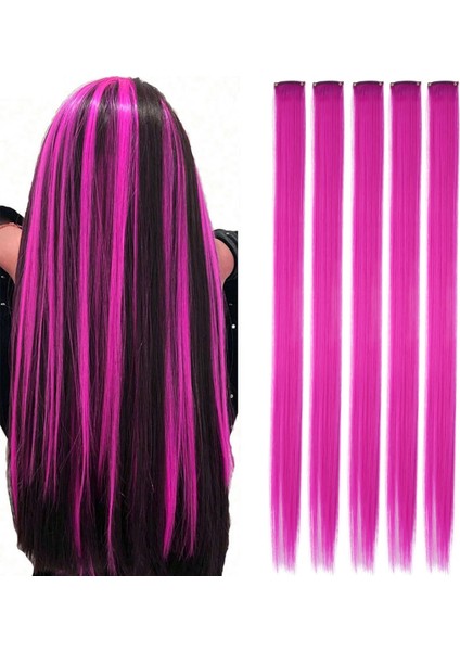 Renkli Sentetik Çıt Çıt - 5 Adet - D37