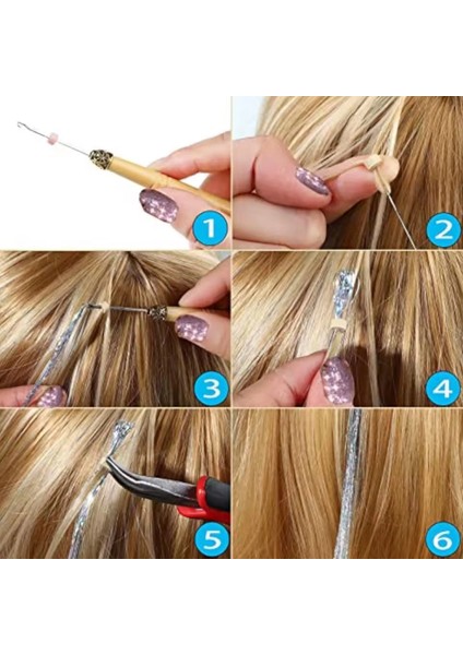 Hair Tinsel Saç Simi - HT14 fırsatları