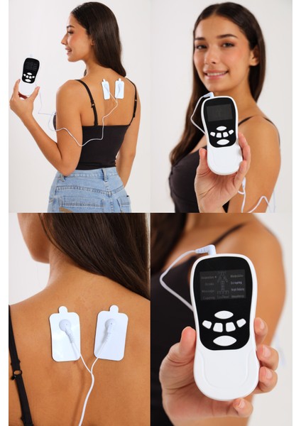 Taşınabilir Şarjlı Ems Tens Masaj Aleti, Ultra Sessiz ve Elastik Kas Rahatlatıcı indirimleri